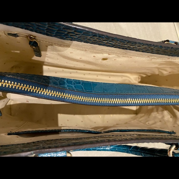 Kate Spade turquoise tote - Picture 3 of 4